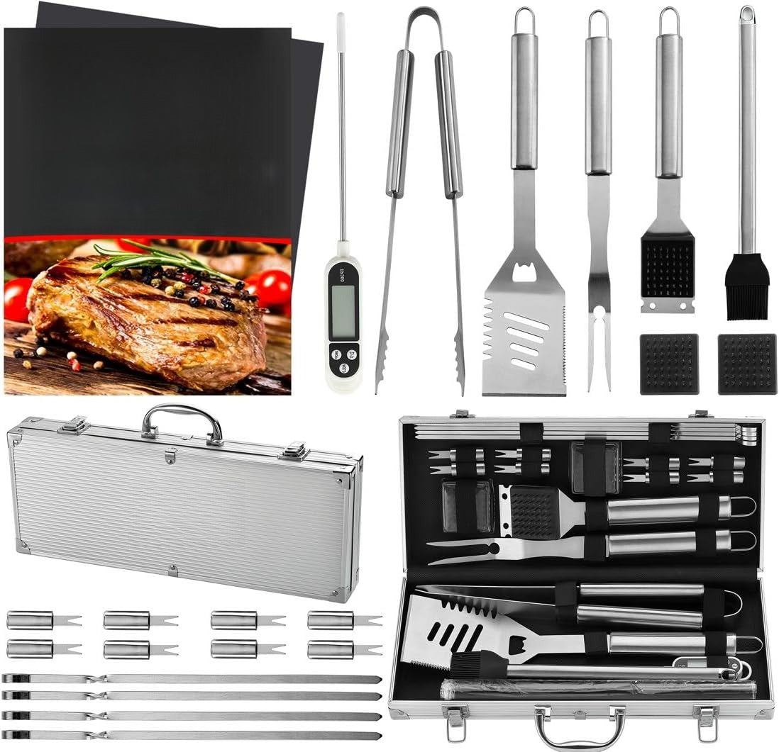 23pcs Must‑Have BBQ Grill Accessories Set