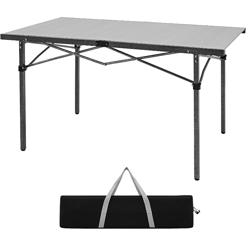53.5" Heavy‑Duty Folding Camping Table, 265 LBS