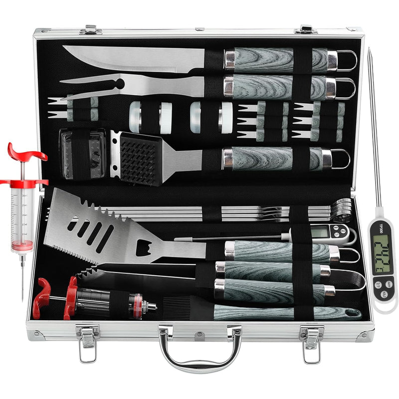 24PCS BBQ Grill Tools Set
