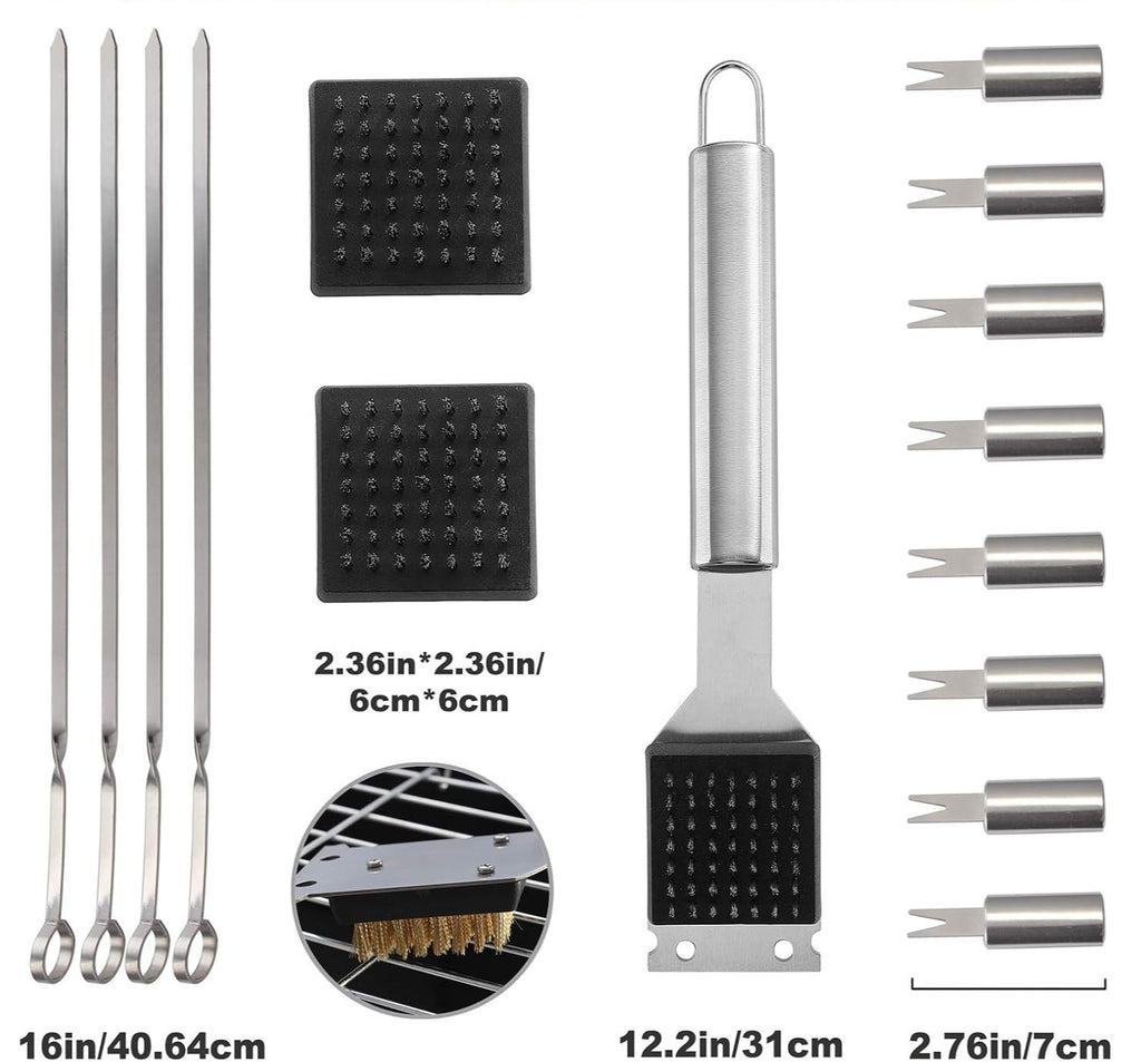 23pcs Must‑Have BBQ Grill Accessories Set