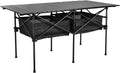 Large Aluminum Roll‑Up Folding Camping Table