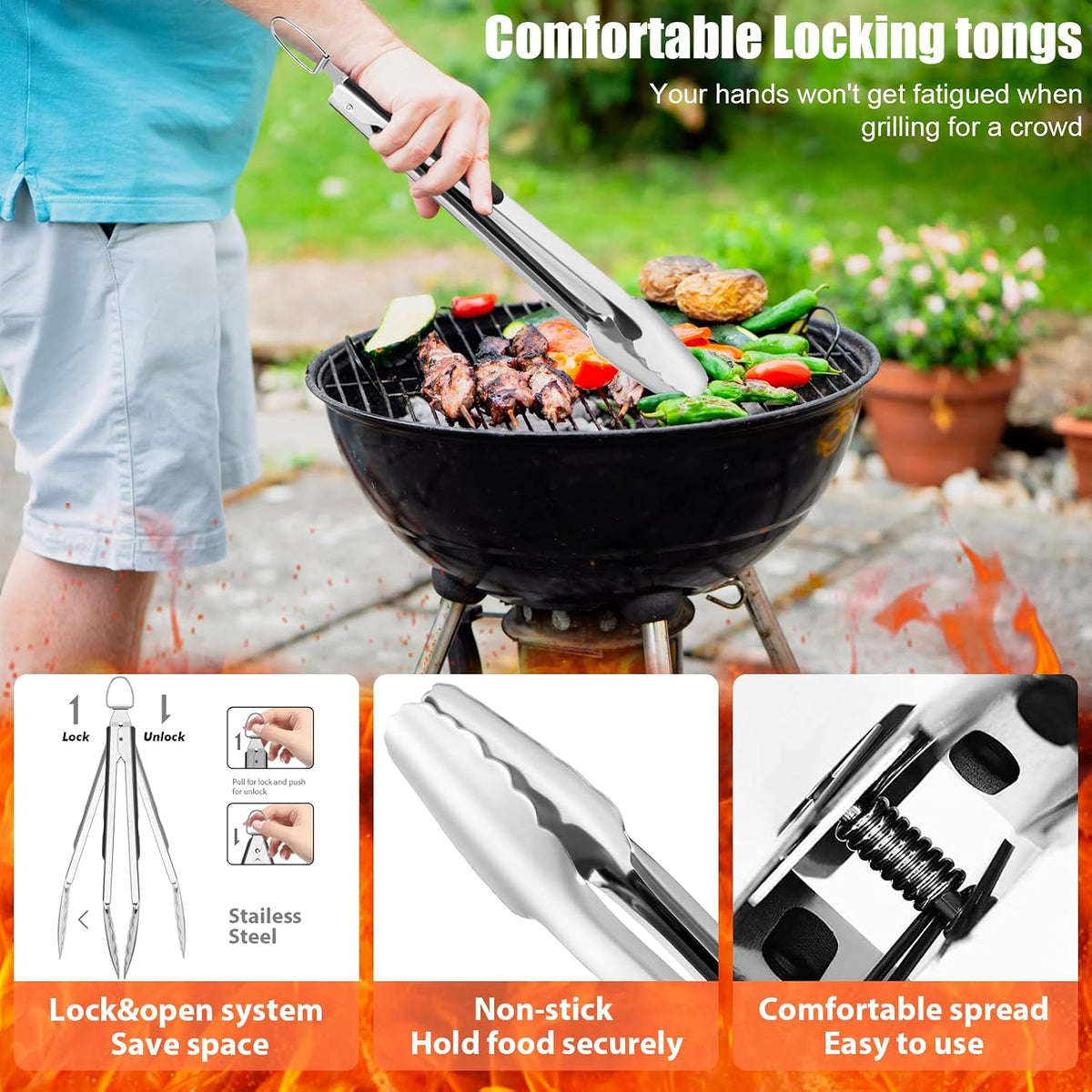 31pcs BBQ Grill Accessories Gifts