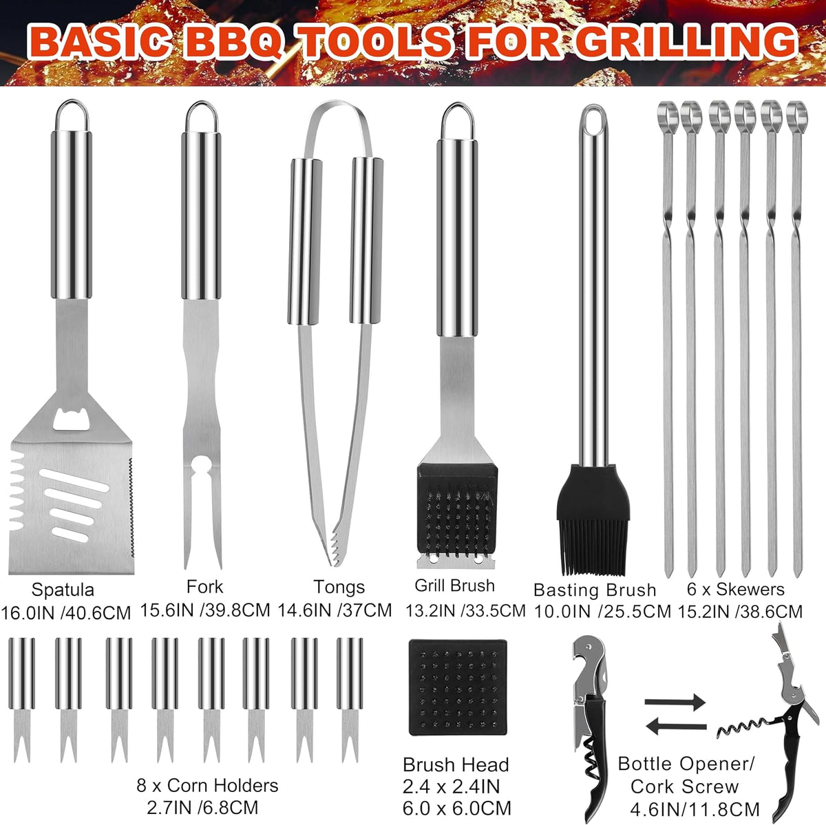 BBQ Accessories Grill Tools Set