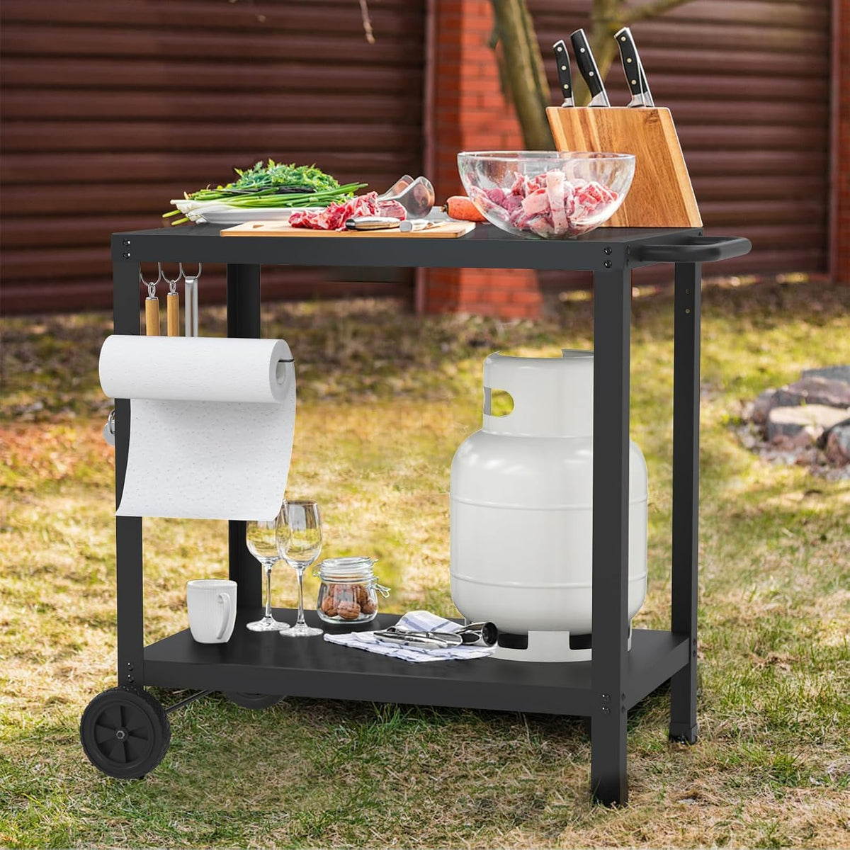 Outdoor Grill Table